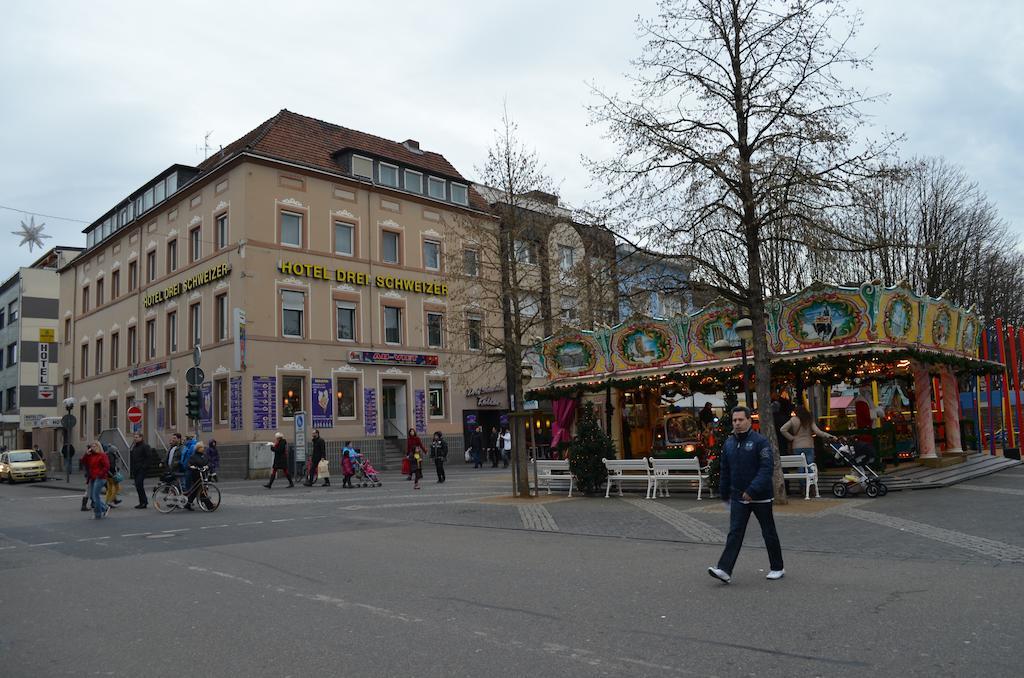 Hotel Drei Schweizer Neuwied Dış mekan fotoğraf